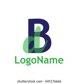 Transparent b d logo