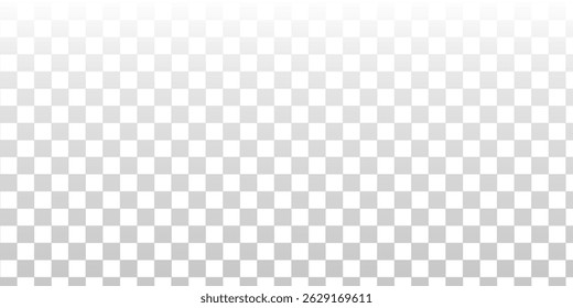 Transparent background. Checkered gradient pattern. Vector horizontal template for design backdrop. Squares mosaic background