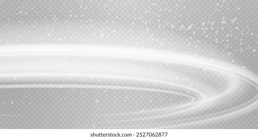 Fondo transparente con copos de nieve: nevadas de invierno y varias Formas de copos de nieve
