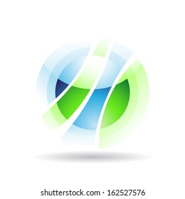 Transparent Ball Abstract Icon