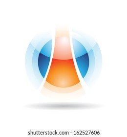 Transparent Ball Abstract Icon