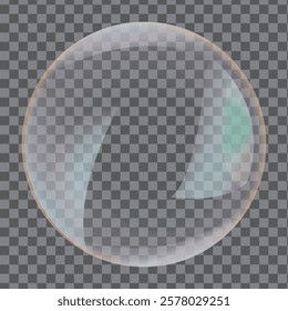 transparent bubble soap vector design