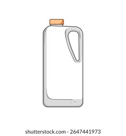 transparent canister plastic cartoon. sealable foodgrade, portable kitchen, organization pantry transparent canister plastic sign. isolated symbol vector illustration