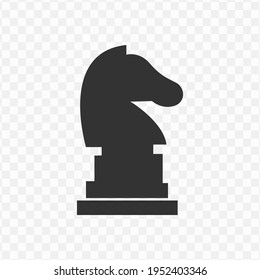 Transparent chess icon png, vector illustration of an chess icon in dark color and transparent background(png)