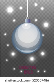 transparent Christmas ball