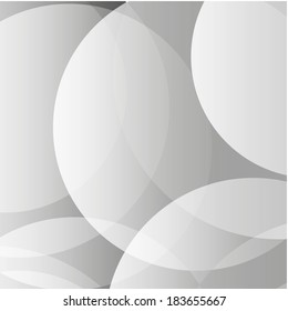 Transparent circles background