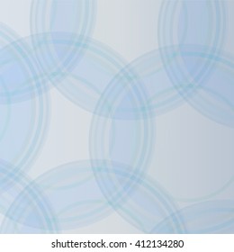 Transparent circles background for business cards, flyers and various backgrounds