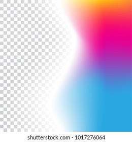 Transparent and colored background for banners. Beautiful gradient.