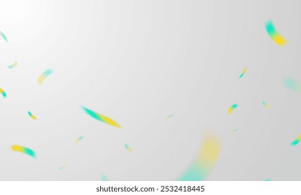 transparent confetti background colorful and beautiful Elegant sparkling light effect, vector illustration