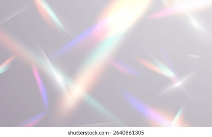 transparent confetti background colorful and beautiful Elegant sparkling light effect, vector illustration