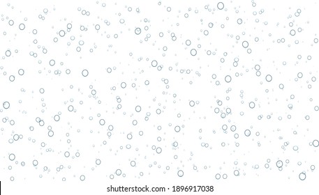 Gel Cosmético Transparente Con Fondo De Burbujas De Oxígeno. Vector EPS10