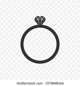 Transparent diamond icon png, vector illustration of an diamond icon in dark color and transparent background(png).