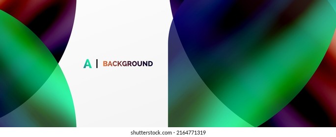 Transparent effects geometric abstract background. Minimalist wallpaper, banner, background or landing