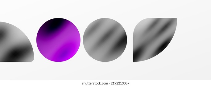 Transparent effects geometric abstract background. Minimalist wallpaper, banner, background or landing