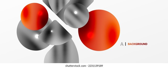Transparente Effekte, geometrischer abstrakter Hintergrund. Minimalistische Bildschirmhintergründe, Banner, Hintergrund oder Landung