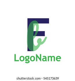 Transparent f e logo