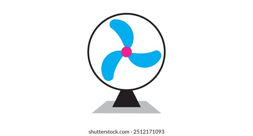 Ícone de ventilador transparente png, ilustração vetorial de um ícone de ventilador