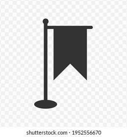 Icono de indicador transparente png, ilustración vectorial de un icono de indicador en color oscuro y fondo transparente(png)