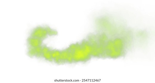 Transparent fog or smoke, PNG white smog cloud effect, isolated transparent special effect. Vector illustration, fog, vapour, magic haze.