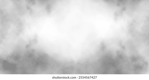 Transparent fog or smoke, PNG white smog cloud effect, isolated transparent special effect. Vector illustration, fog, vapour, magic haze.	