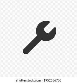 Transparent french key icon png, vector illustration of an french key icon in dark color and transparent background(png)