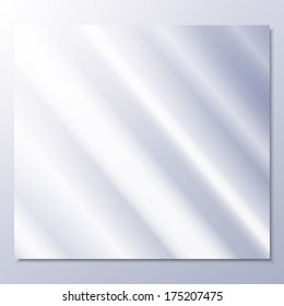 transparent glass on a gray background vector