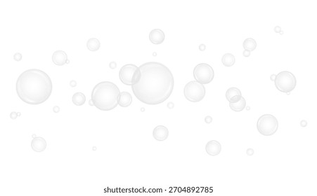 Esfera de cristal transparente con reflejos y luces.