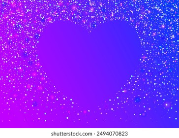 Transparent Glitter. Carnival Background. Holographic Serpentine. Laser Concept. Happy Isolated Cristals. Modern Poster. Blue Light Tinsel. Cristal Ribbon. Pink Transparent Glitter