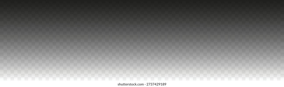 Transparent gradient overlay Vector shadow effect for design	