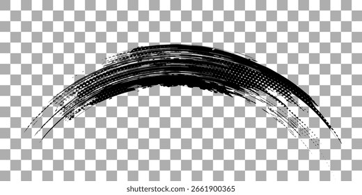 Transparent graphic design element, abstract circles. Connected round shapes for corporate identity. Company logo.