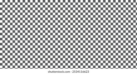 Transparent grid seamless pattern background. Black and white checkboard background for website, background, chessboard, gameplay, business