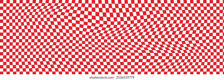 transparent grid seamless pattern background, checkboard background , red background vector.