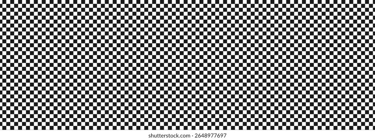Transparent grid seamless pattern background. Grey and white checkboard background. Abstract checkered chessboard. Vector element. Trippy checkerboard background. Retro psychedelic checkered wallpaper