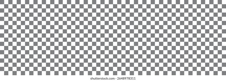Transparent grid seamless pattern background. Grey and white checkboard background. Abstract checkered chessboard. Vector element. Trippy checkerboard background. Retro psychedelic checkered wallpaper