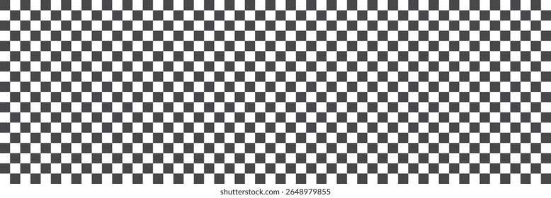 Transparent grid seamless pattern background. Red and white checkboard background. Vintage checkered color geometric texture. Black and white chess pattern. Abstract checkered checkerboard for a game.