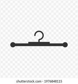 Transparent hanger icon png, vector illustration of an hanger icon in dark color and transparent background(png).