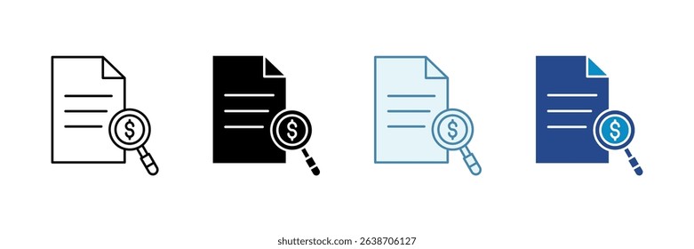 Transparent Icon Set Multiple Style Collection