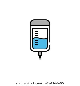 Reservatório De Bomba De Insulina Transparente Insulina Dentro De Fundo Branco Componente Terapêutico Diabetes