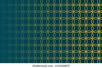 Transparent intertwined rings vector pattern background. Suitable for design template and brand identity.