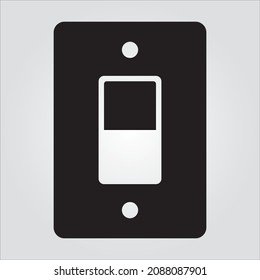 Transparent Isolated Light Switch Icons and Illustration For Multi-Purpose Application with Scalable Vector Graphics