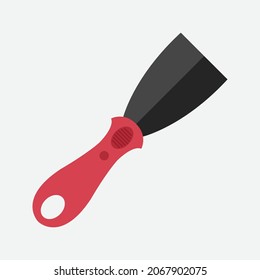Transparent Isolated Paint Scraper Icons and Illustration For Multi-Purpose Application with Scalable Vector Graphics
