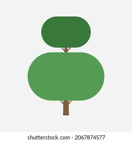 Transparent Isolated Plant in Pot and Tree Multi Purpose Illustration Scalable Vector Graphics