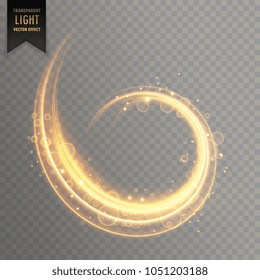 transparent light effect vector element