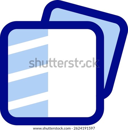 Transparent Line vector Icon Design