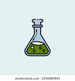 A transparent measuring cylinder, a laboratory instrument designed for accurately measuring liquid volumes in scientific experiments.