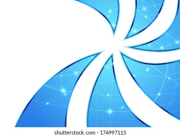 Transparent modern background template - glass tiles. Vector illustration