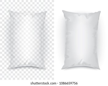 transparent packaging for products vector