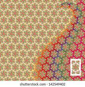 transparent painted seamless abstract pattern