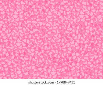 Transparent pink hearts. Vector Illustration. Use for printing, posters, T-shirts, textile, etc. Follow other heart patterns in my collection.