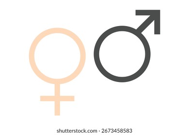 PNG transparente disponible
Ai generó la Imagen de los símbolos de género masculinos y femeninos aislados sobre fondo transparente